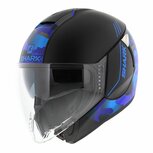 Shark Citycruiser helmet Genom matt black blue KBB Shark Citycruiser helmet Genom matt black blue KBB