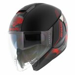 Shark Citycruiser helmet Genom matt black red anthracite KRA Shark Citycruiser helmet Genom matt black red anthracite KRA