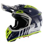 Airoh Aviator Ace Nemesi gloss blue white yellow Airoh Aviator Ace Nemesi gloss blue white yellow