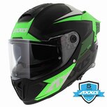 Axxis Hawk SV EVO full face helmet Ixil matt green Axxis Hawk SV EVO full face helmet Ixil matt green