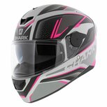 Shark D-Skwal 2 Daven helmet matt black anthracite pink SKV Shark D-Skwal 2 Daven helmet matt black anthracite pink SKV