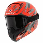 Shark Vancore 2 Kanhji matt black fluo orange Shark Vancore 2 Kanhji matt black fluo orange