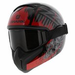 Shark Vancore 2 Overnight gloss black red silver Shark Vancore 2 Overnight gloss black red silver