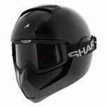 Shark Vancore Motorcycle helmet DUAL matt gloss black Shark Vancore Motorcycle helmet DUAL matt gloss black