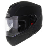 SMK Glide Basic Flip up helmet mat zwart SMK Glide Basic Flip up helmet mat zwart