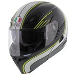 AGV Compact ST Boston Matt Black Grey Yellow AGV Compact ST Boston Matt Black Grey Yellow