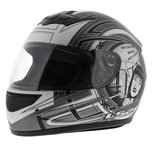 LS2 FF350 Cartoon matt anthracite silver LS2 FF350 Cartoon matt anthracite silver