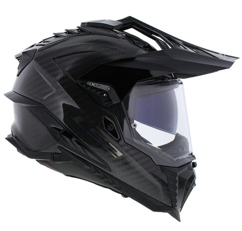 LS2 MX701 Explorer C solid carbon gloss - Helmetdiscounter