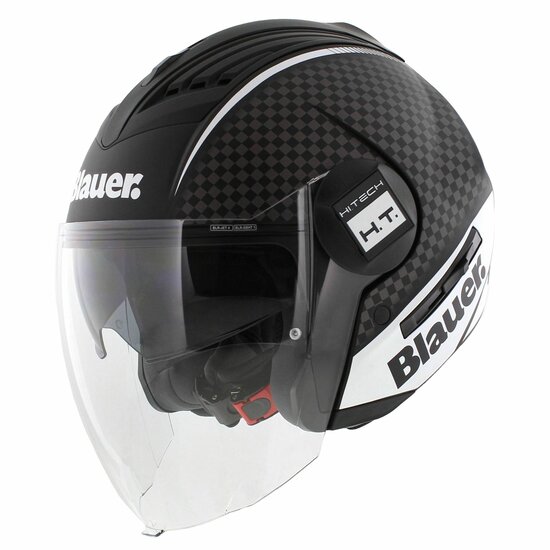 Blauer Real B jet helmet matt black titanium white